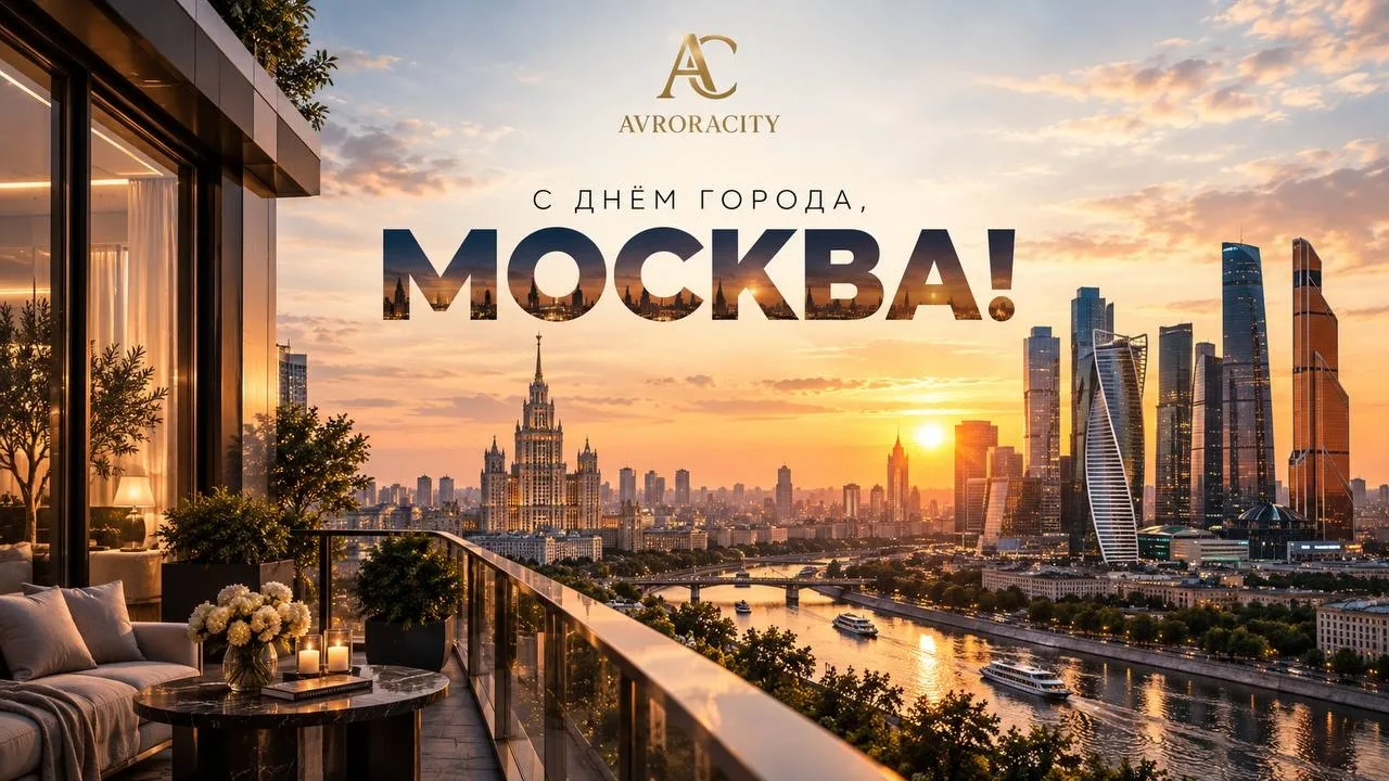 С Днём города, Москва! ❤️