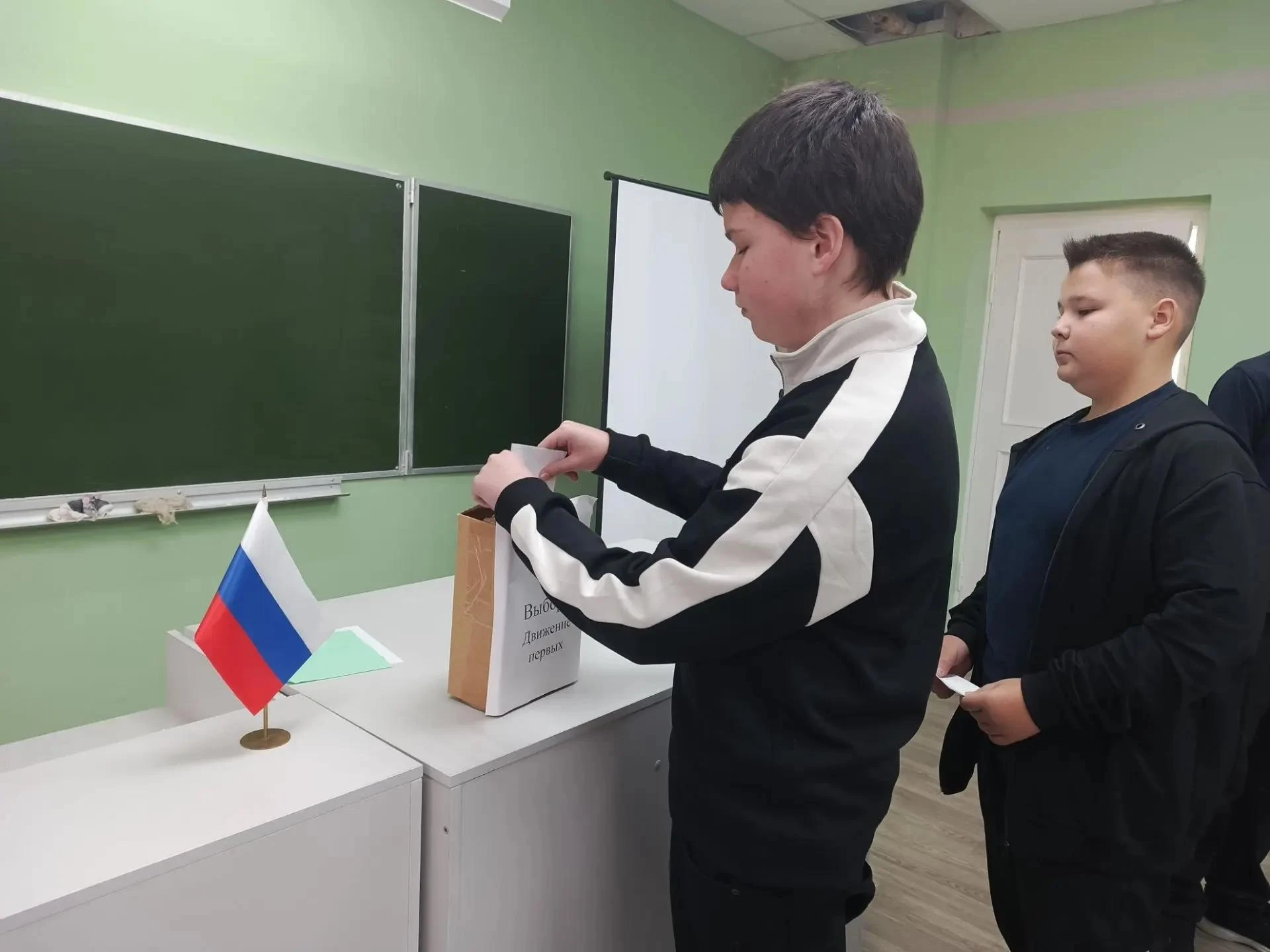 Сегодня в МОУ "Илья-Высоковская школа" прошли выборы Председателя Совета Первых. Предсе...