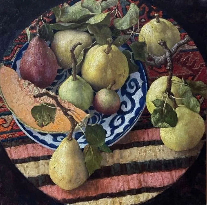 Камилла Корри (Kamille Corry, 1966 г.) - американская художница. "Октябрьские груши с д...