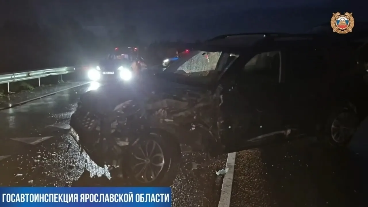 В Ярославской области пожилой мужчина погиб в результате лобового столкновения