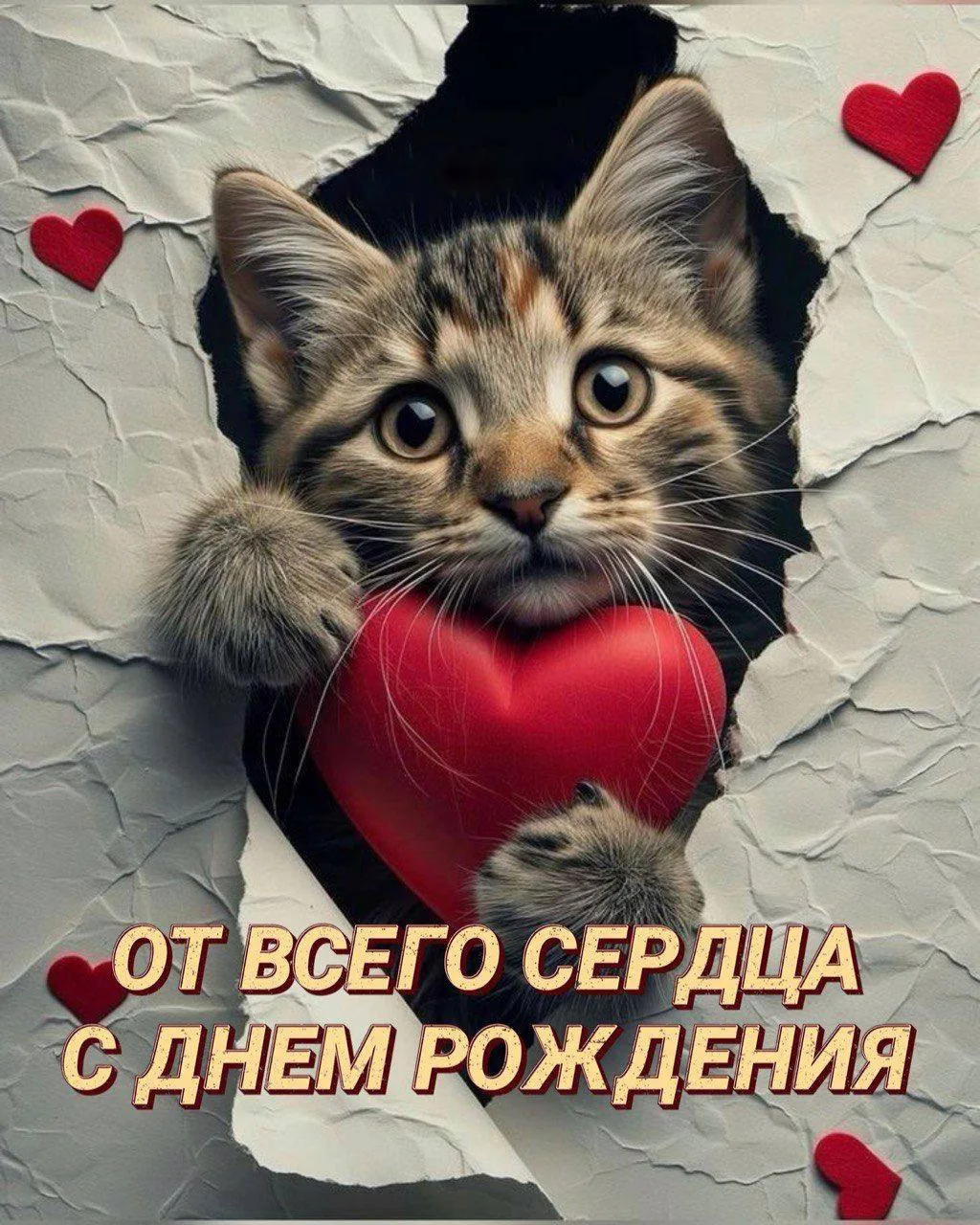 С Днём Рождения! 🎂 
Желаю тебе оставаться молодой душой и сердцем. Не терять веры в лучшее, жизнера
