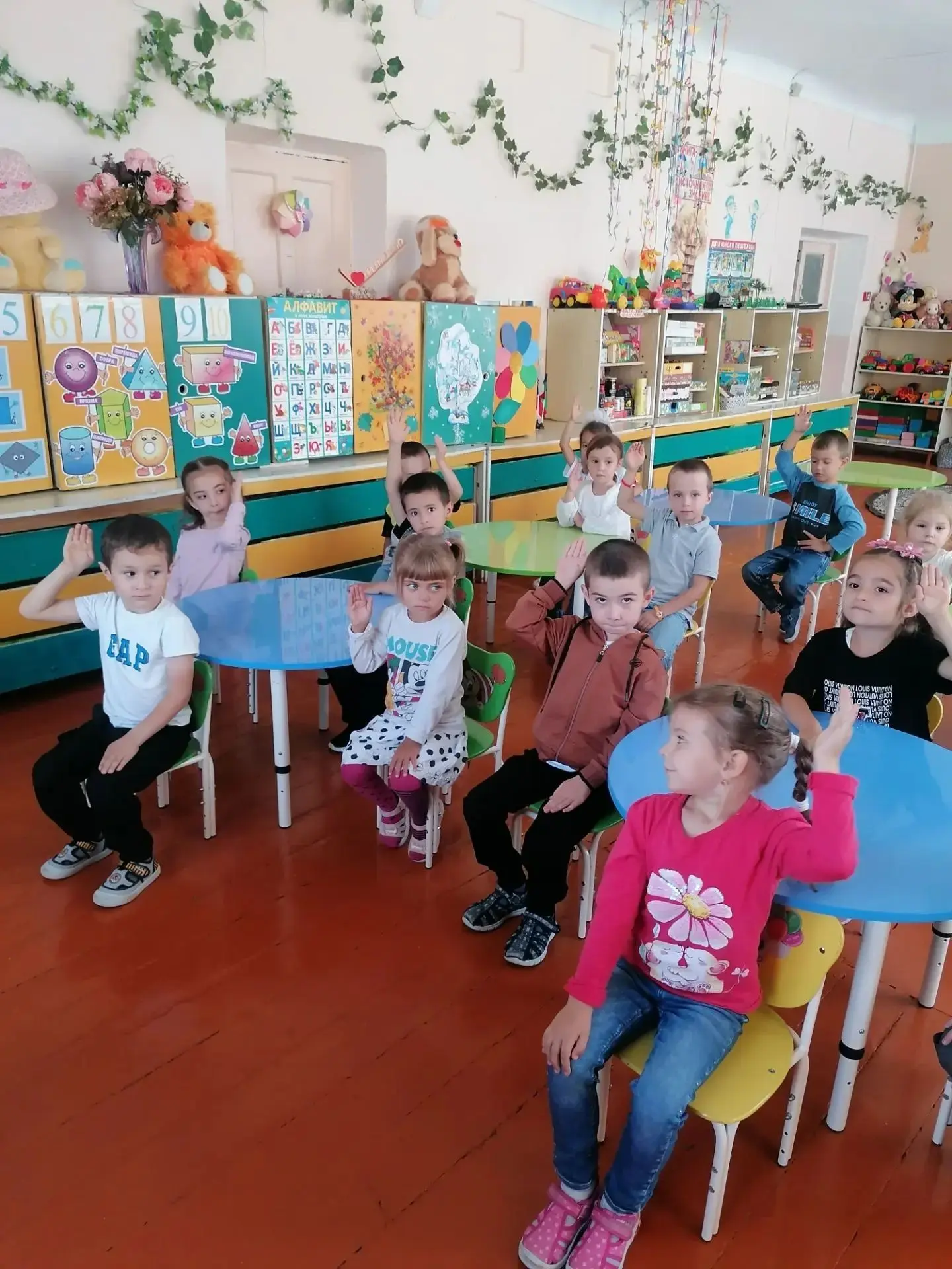 Средняя группа к началу учебного года готова. Воспитатель Тихова А. М.