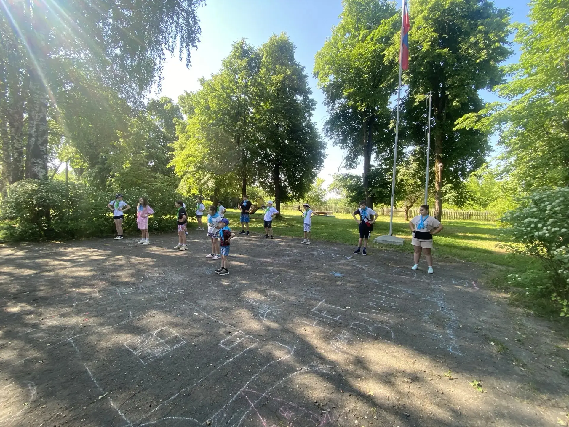 ☀️лагерь «Солнышко »☀️
🥰Сегодня у нас в лагере «Солнышко»  был яркий и насыщенный день!  Он прошел 
