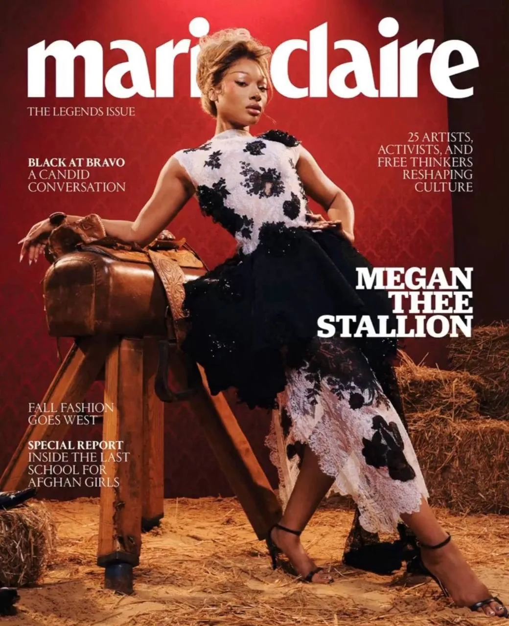 Меган Ти Стэллион для Marie Claire 🍁❤️🦋