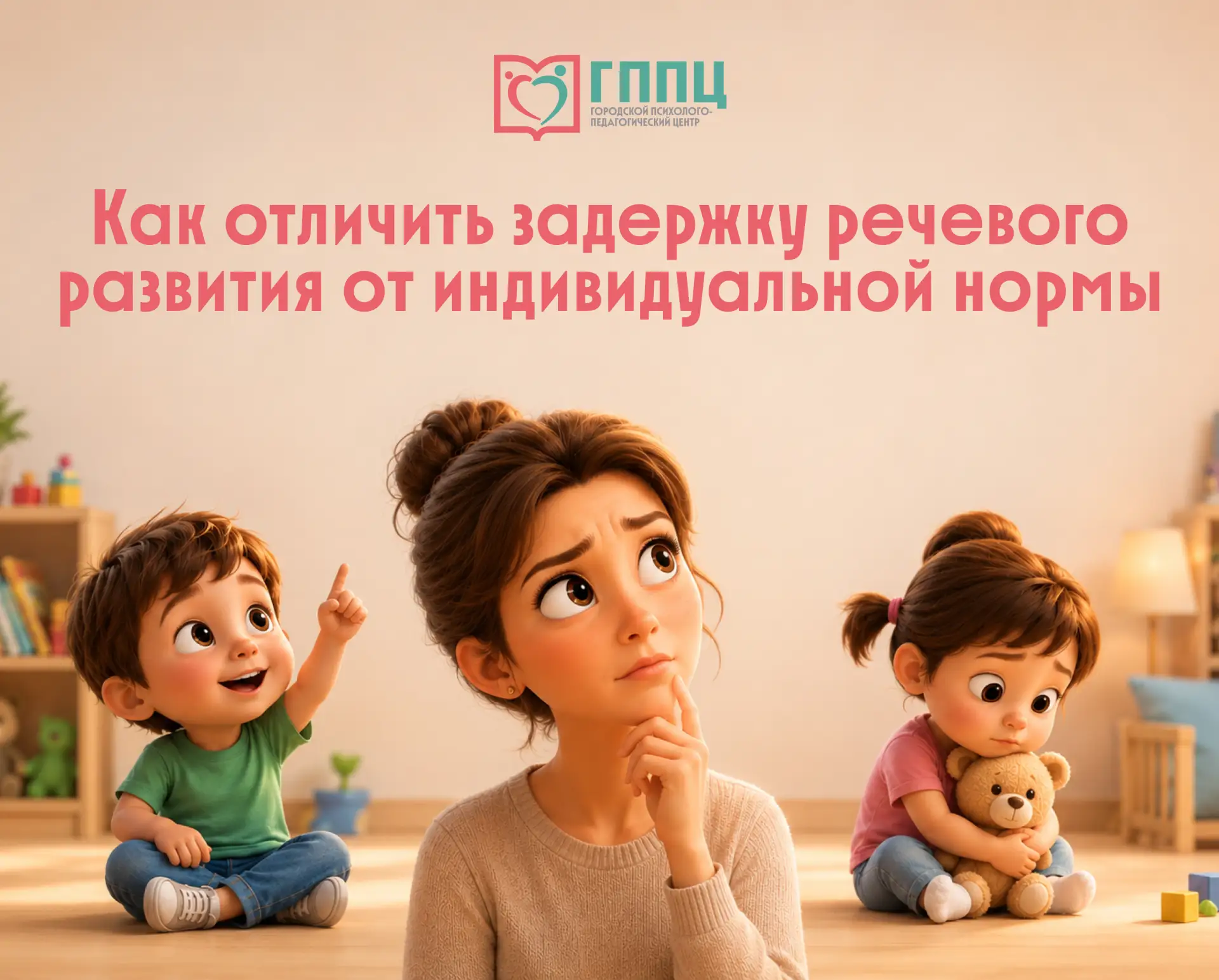 👧 Когда ребенок долго не начинает говорить, родители начинают переживать: