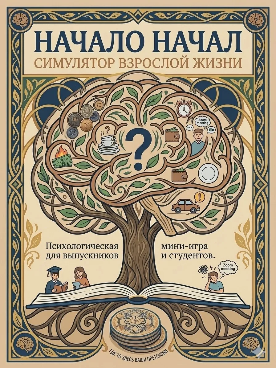 «Начало начал» пихологическая настольная мини-игра .