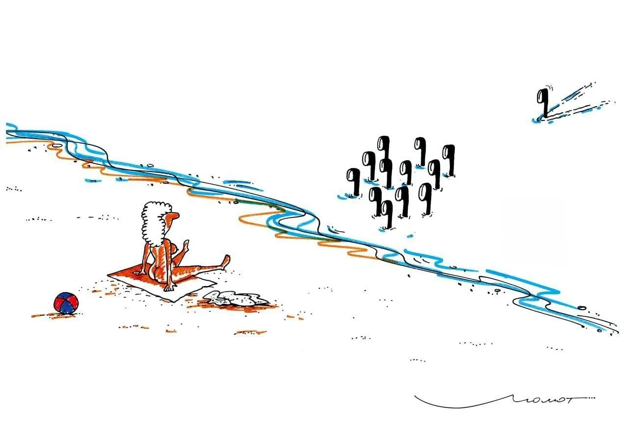 Карикатуры на грани