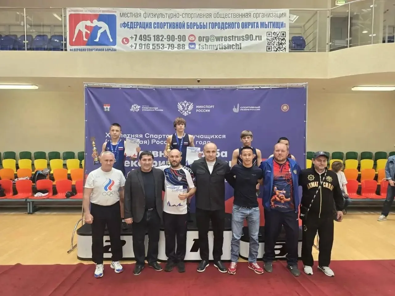 У красноярских спортсменов медали спартакиады учащихся России 💥