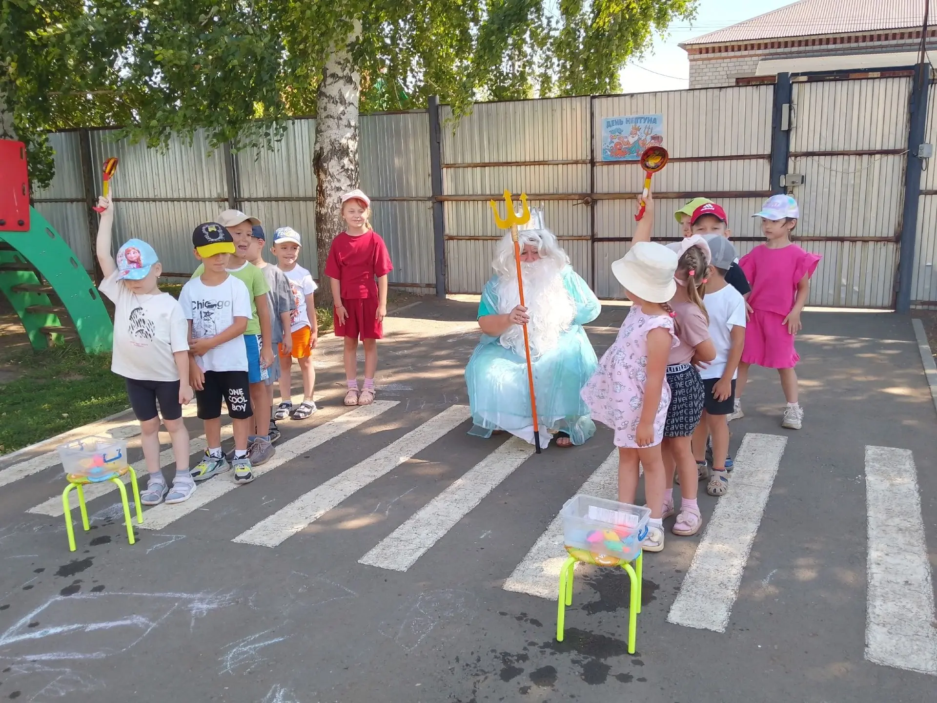 🎉В рамках летней оздоровительной программы в детском саду состоялось праздничное мероприятие «День 