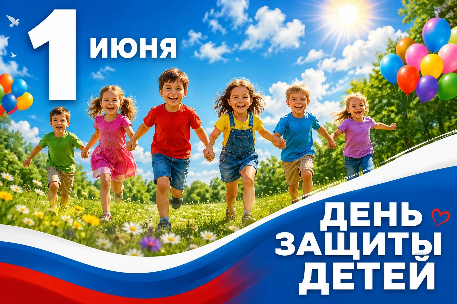 С Днём защиты детей! 🎉
