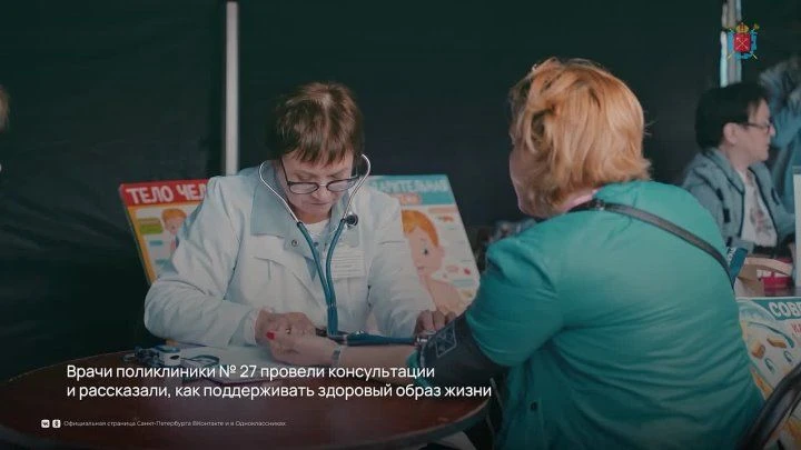 Акции проекта «Территория здоровья» продолжаются в разных районах Петербурга.
