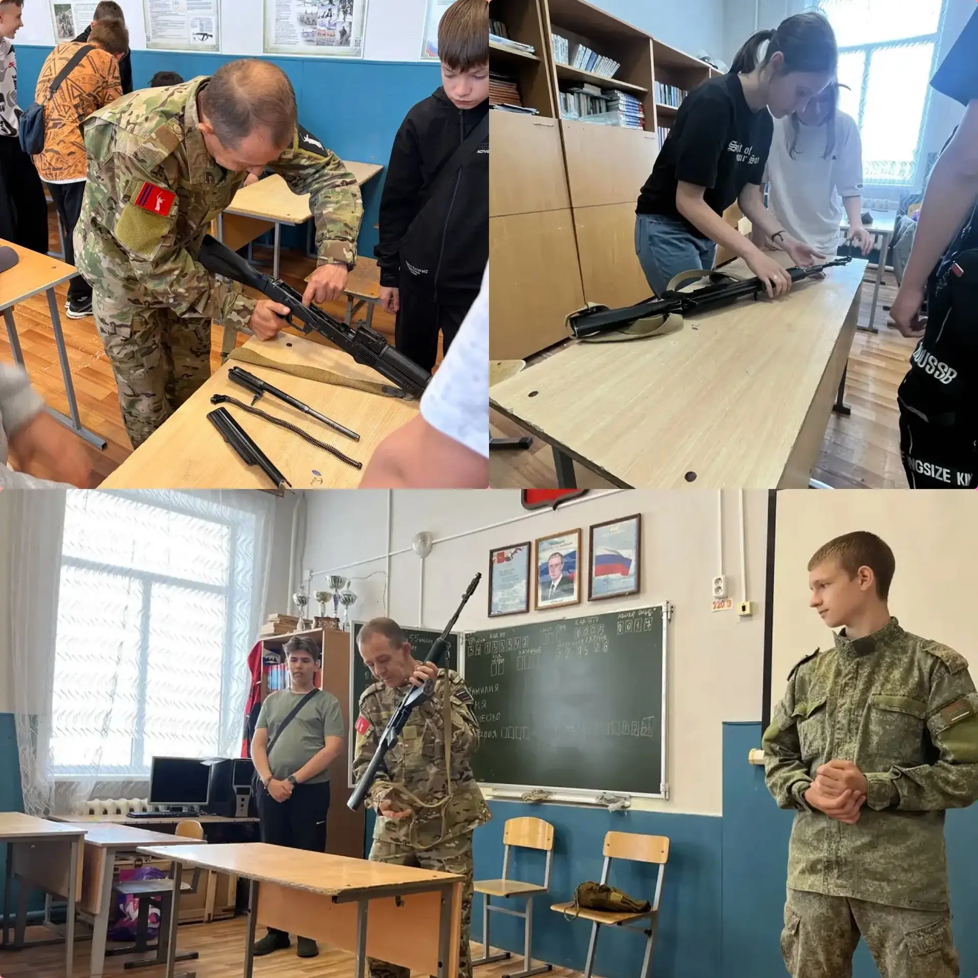 🇷🇺Учебные сборы по ОБЗР стартовали в нашей школе! 🇷🇺