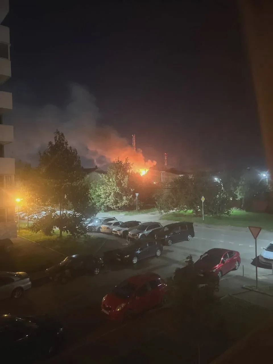 🔥 Пожар на улице Сечевой