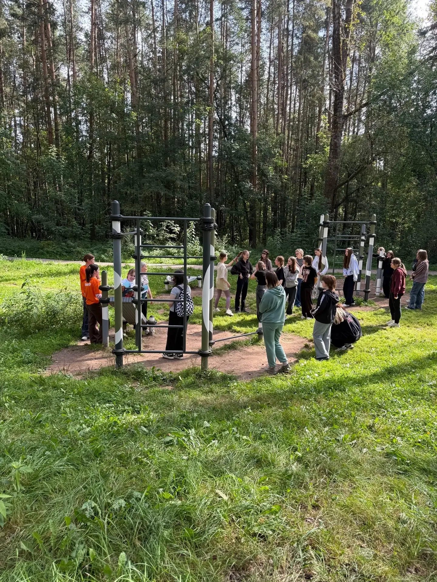 🎉 3 сентября прошёл ежегодный «Верёвочный курс» для первокурсников! 🎉