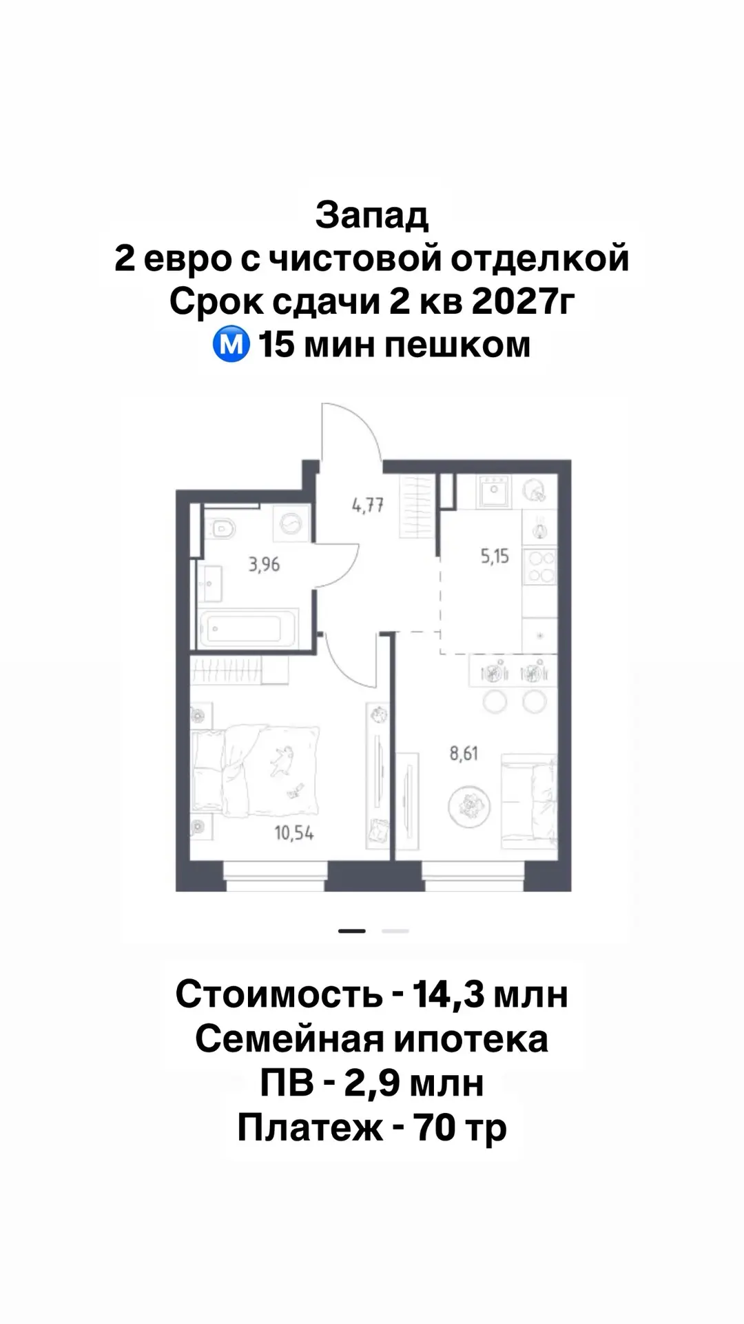 Квартиры у будущих станций метро - будут расти в цене больше всего.