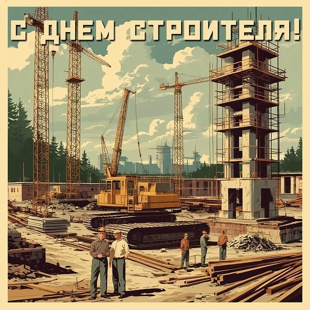 Уважаемые работники и ветераны строительной отрасли!