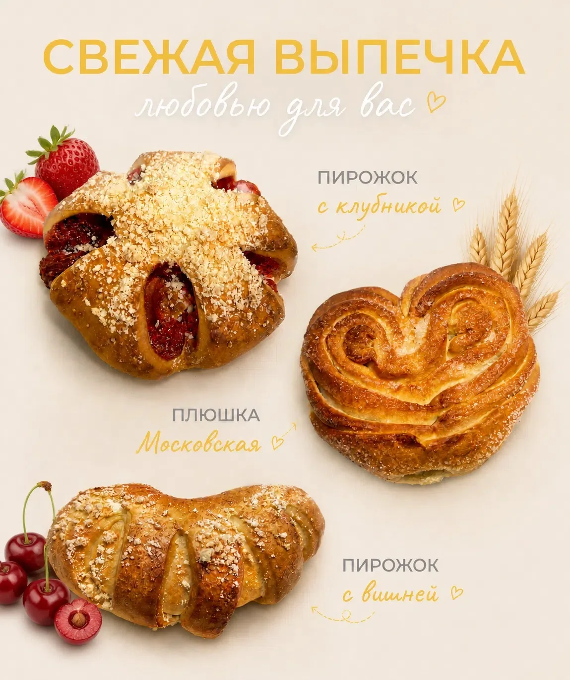 Когда всё надоело — просто съешь булочку😊