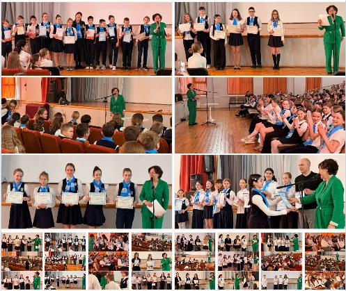 🥳Сегодня в параллелях 5‑х, 6‑х, 7‑х, 8‑х и 10‑х классов прошли торжественные линейки у...
