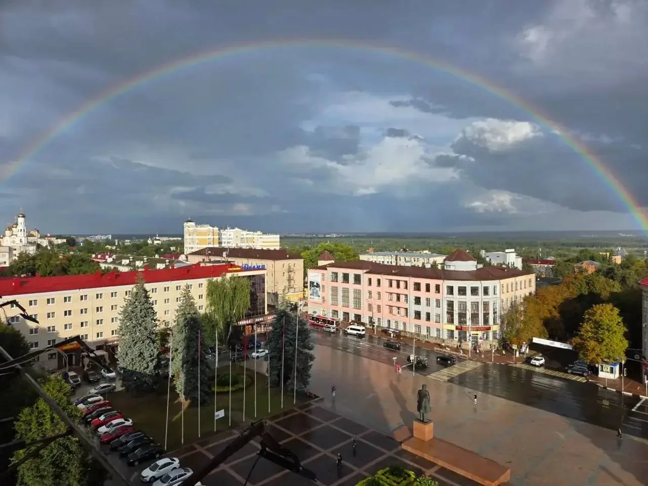 Радуга над Брянском🌈