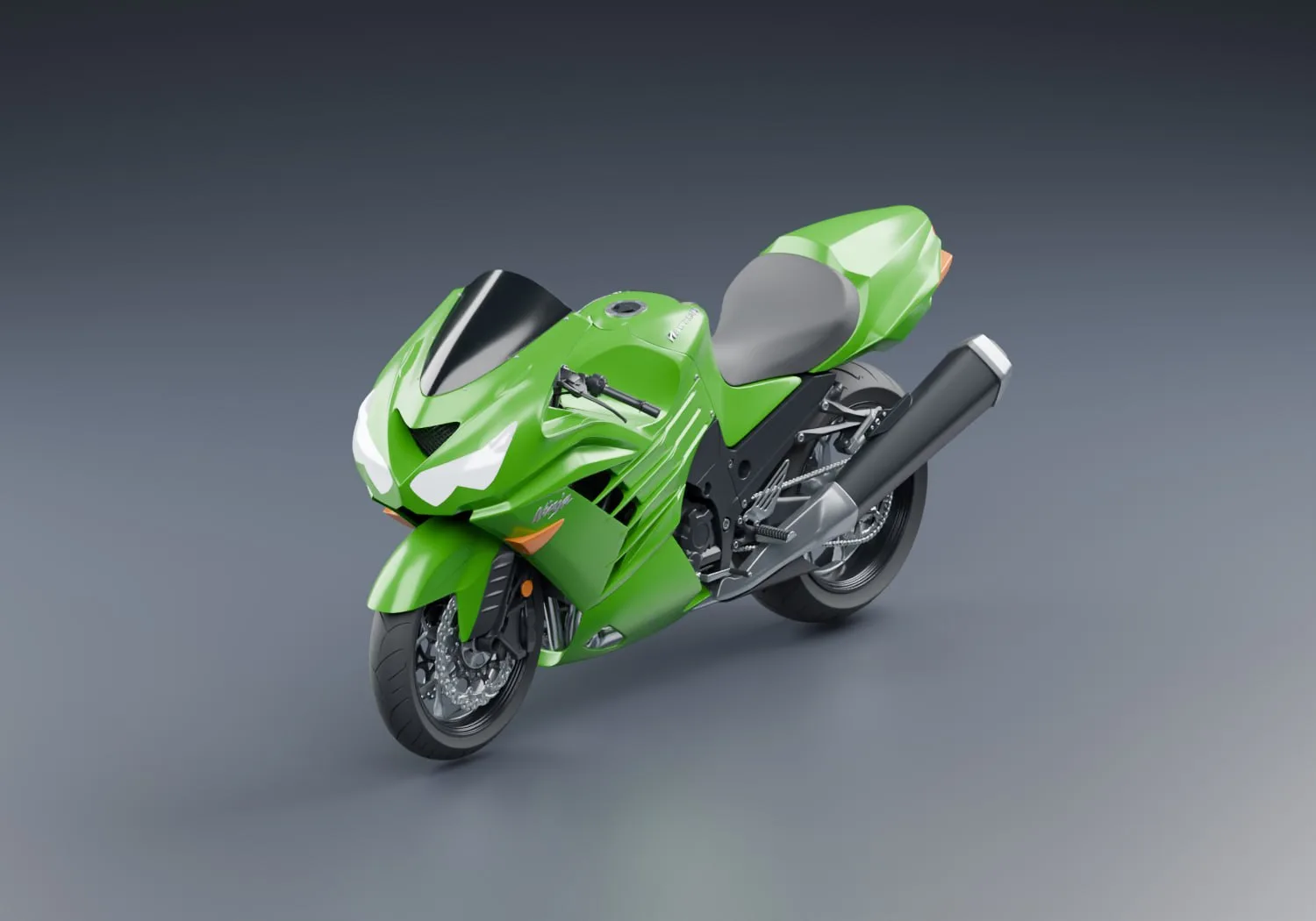 Kawasaki Ninja ZX-14R 2012 v1.0