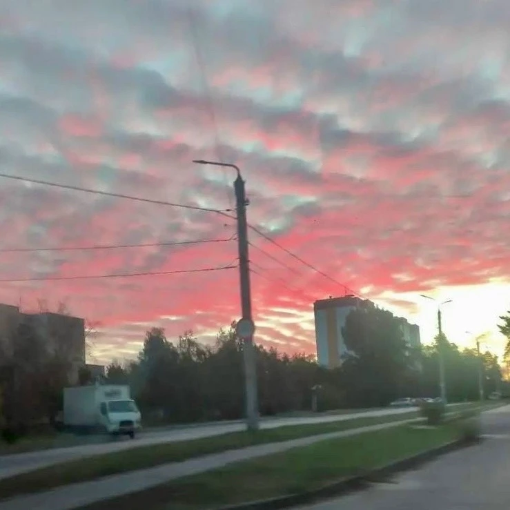 Утреннее небо над Придонским