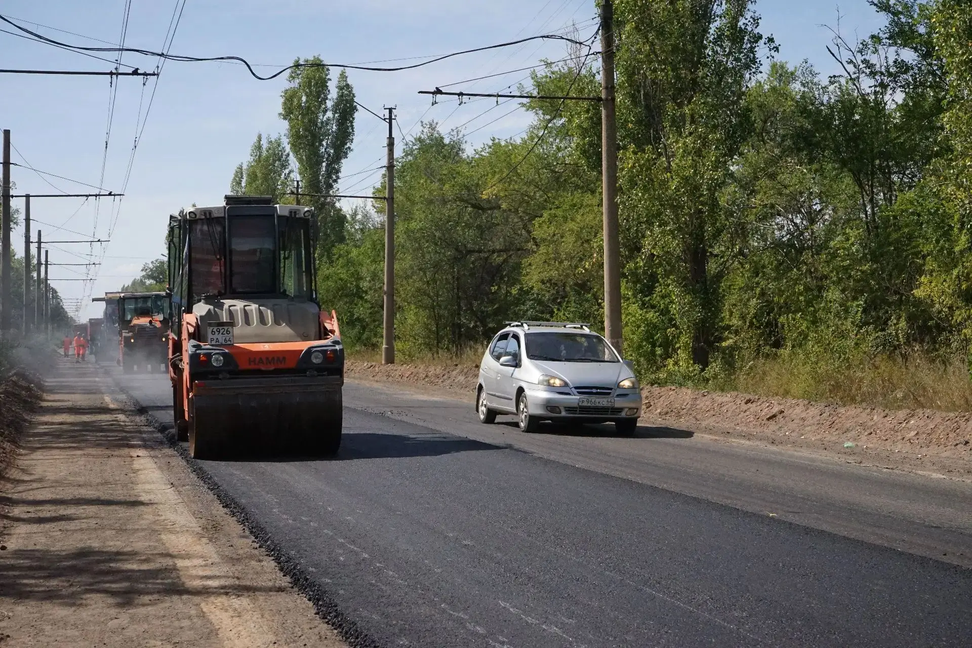 Подъезд к городу Балаково ремонтируют с опережением на год