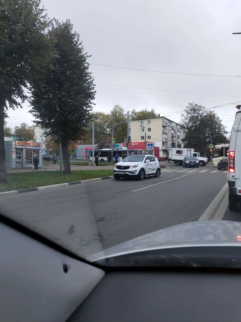 ДТП с трамваем Кирова-Ленина, движение затруднено!