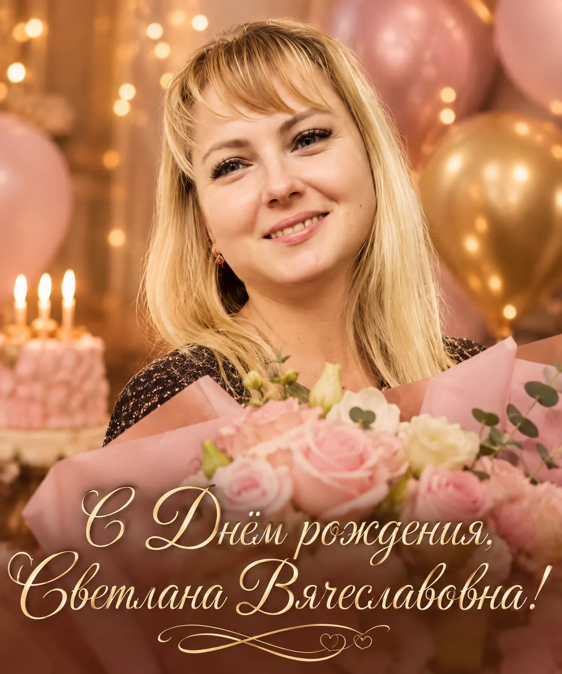 🌷 С Днём рождения, Светлана Вячеславовна! 🌷