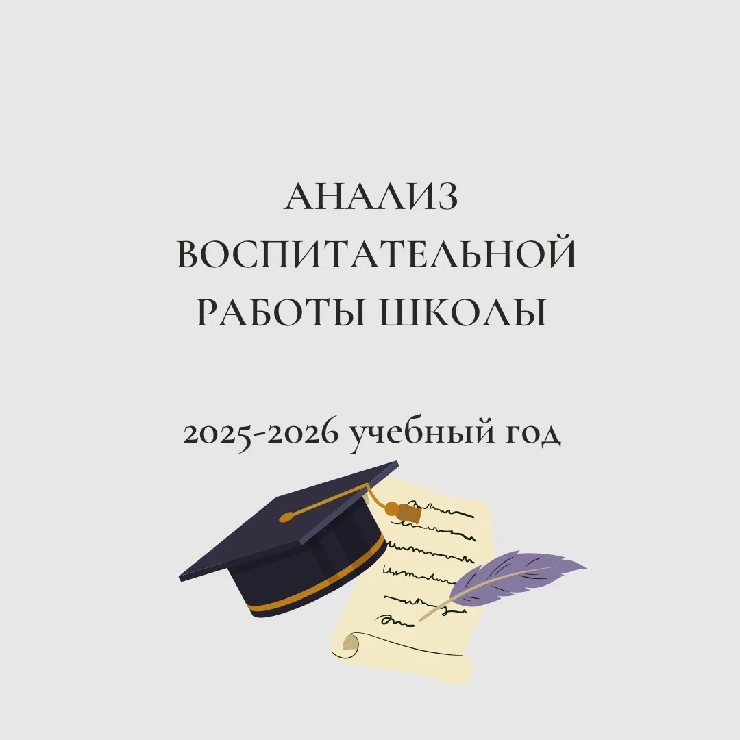 Анализ воспитательной работы за 2025–2026 учебный год: готовый документ, который сэкономит вам десят