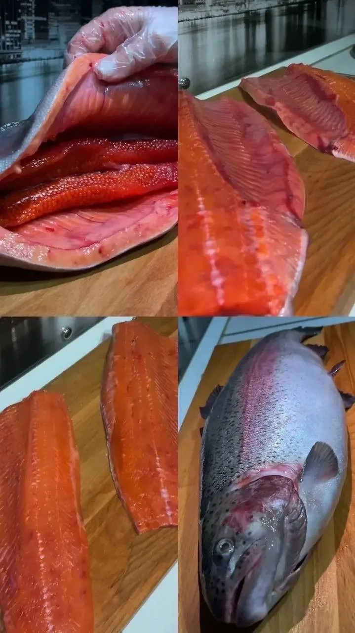 Начинаем сезон самой вкусной и нашумевшей, икорной форели в Барнауле ✌️🤩