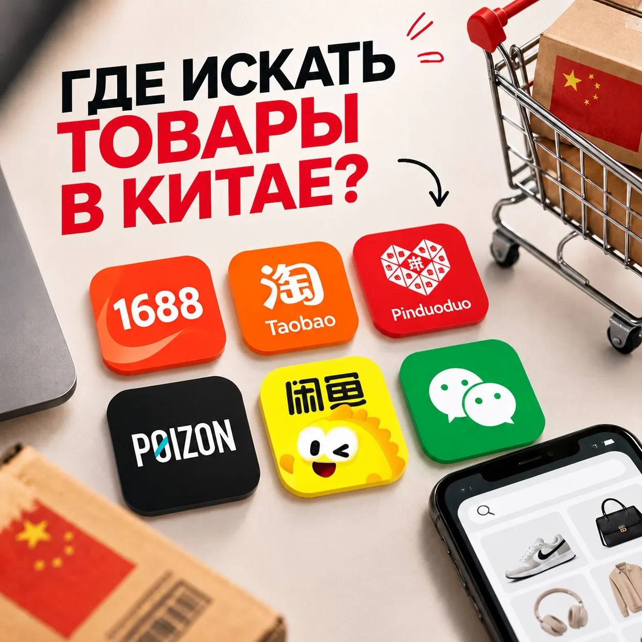 ГДЕ ИСКАТЬ ТОВАРЫ В КИТАЕ? 🤔