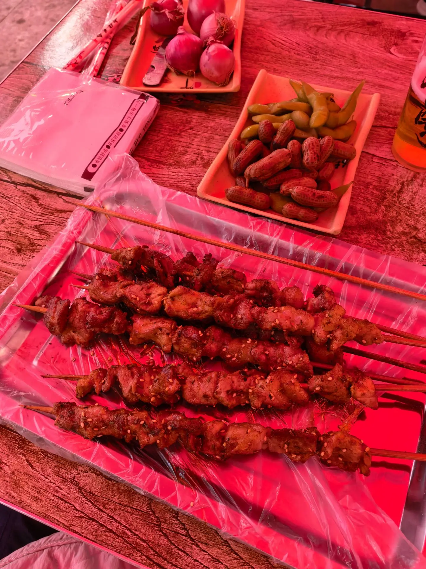 Красные палатки, это всегда вкусно😊👍🏻