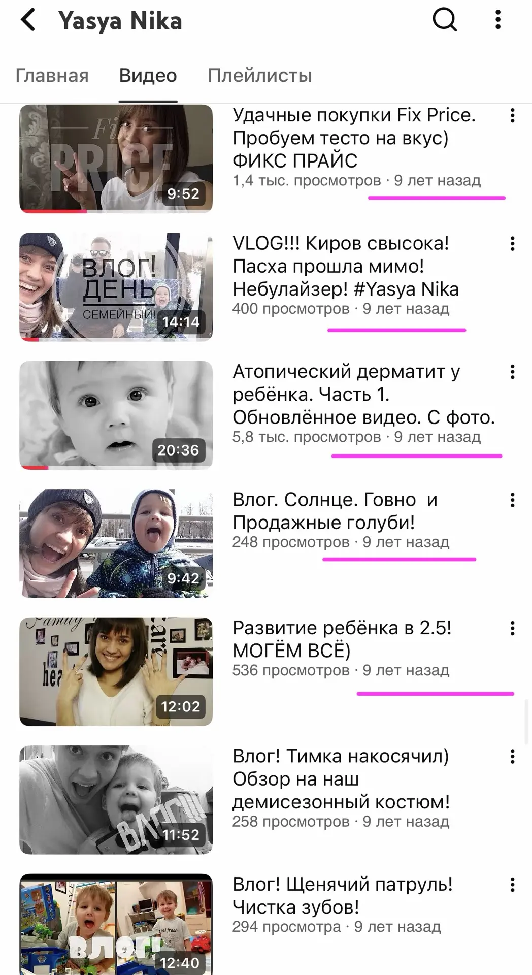 Медиа публикации