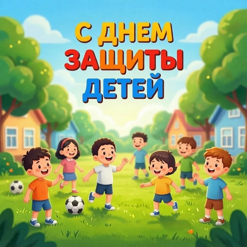С днем защиты детей!