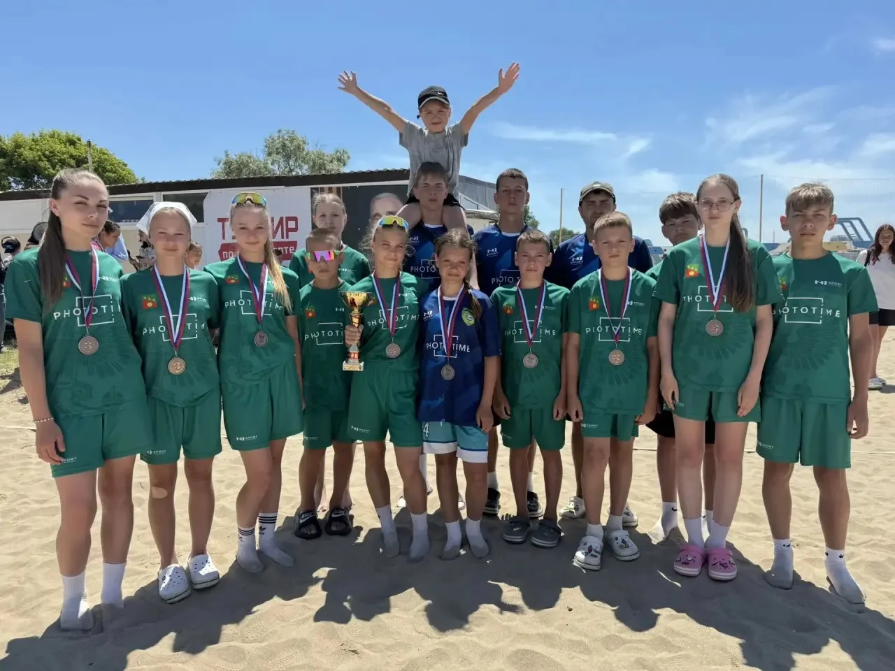 🏆🥉 Бронза открытого первенства по пляжной лапте! ☀️🏖️

В рамках реализации государственной програ