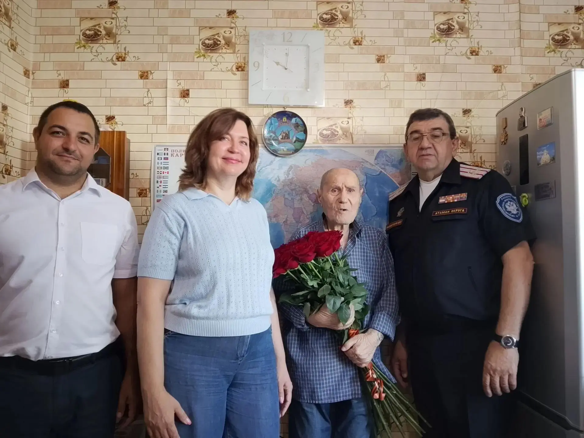 Сегодня исполняется 99 лет нашему дорогому ветерану Великой Отечественной войны, почётн...