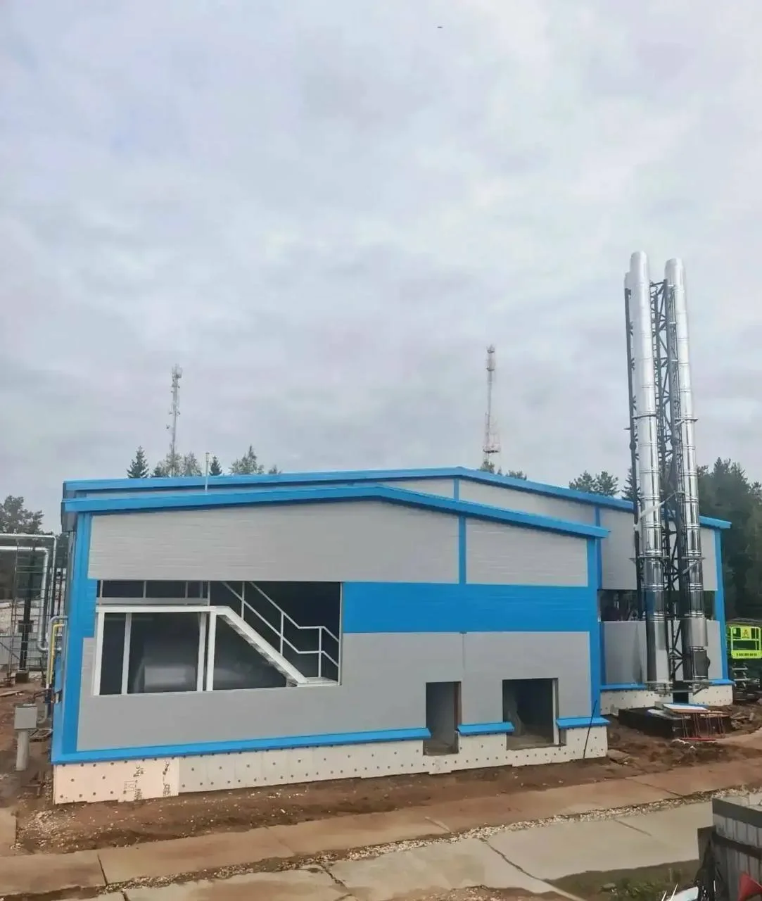 Строительство новой газовой котельной в Ленобласти готово на 91%