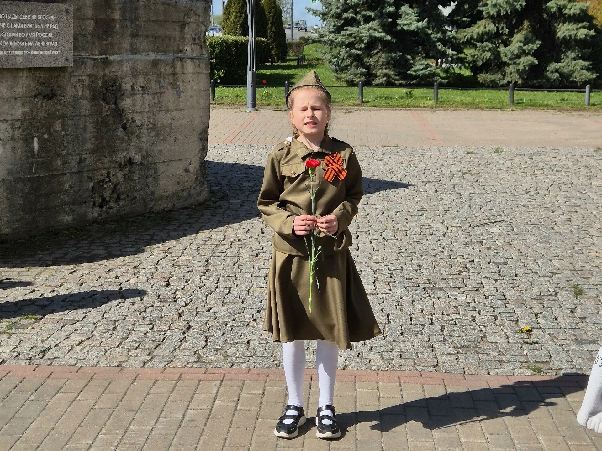 Торжественный митинг у мемориального комплекса «Аллея Славы», посвященный 81-й годовщине Победы сове