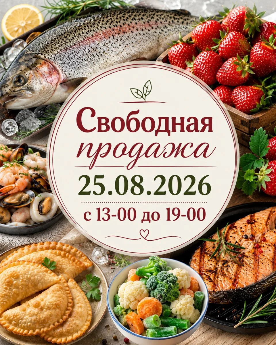 🐟 СЕГОДНЯ ЖДЁМ ВАС ЗА ВКУСНЫМИ ПОКУПКАМИ! 🤍