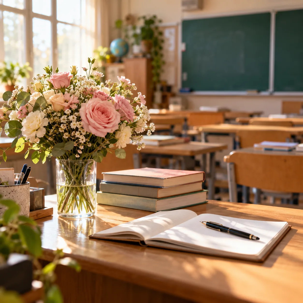 Доброе утро! Сегодня — День учителя! 💐