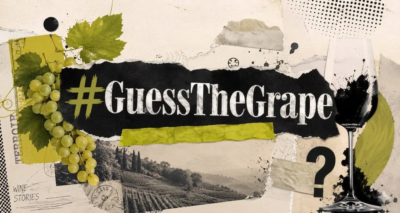 Ну что ж, а вот и новая загадка в рубрике #GuessTheGrape
