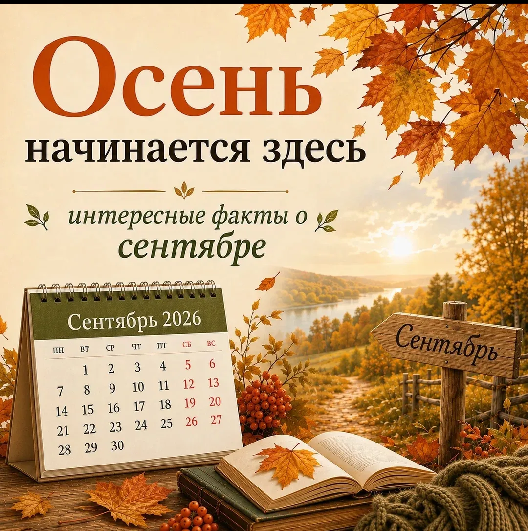 Интересные факты о сентябре