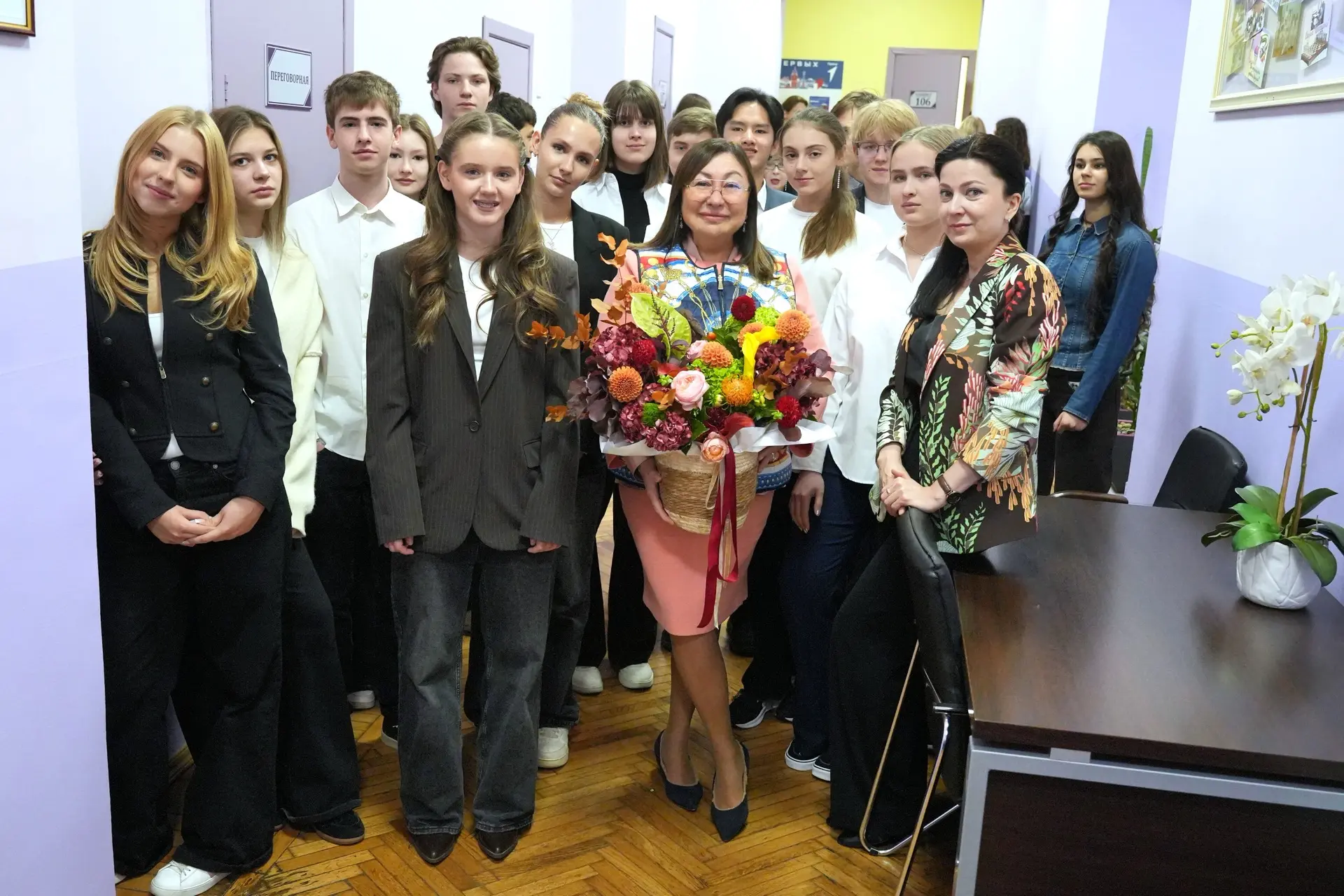 🌷Встречаем наших учителей в преддверии Дня учителя 👩🏼‍🏫 🎉♥️♥️♥️