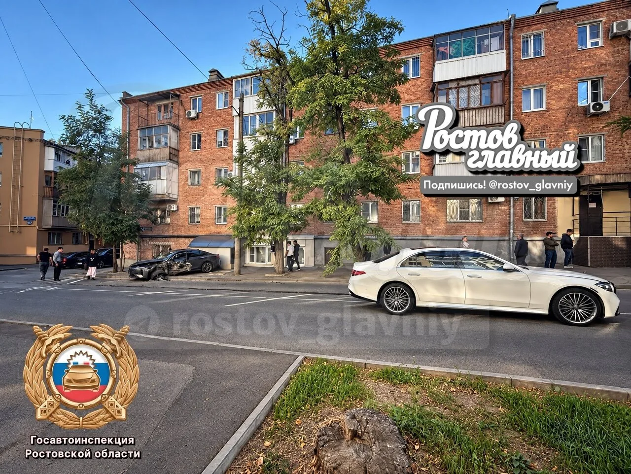 ⚠ Водитель Mercedes попытался уйти от ДПС и врезался в Changan!
