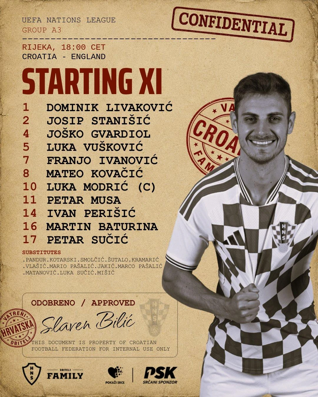 🇭🇷🆚🏴󠁧󠁢󠁥󠁮󠁧󠁿 Модрич против Беллингема в Лиге наций