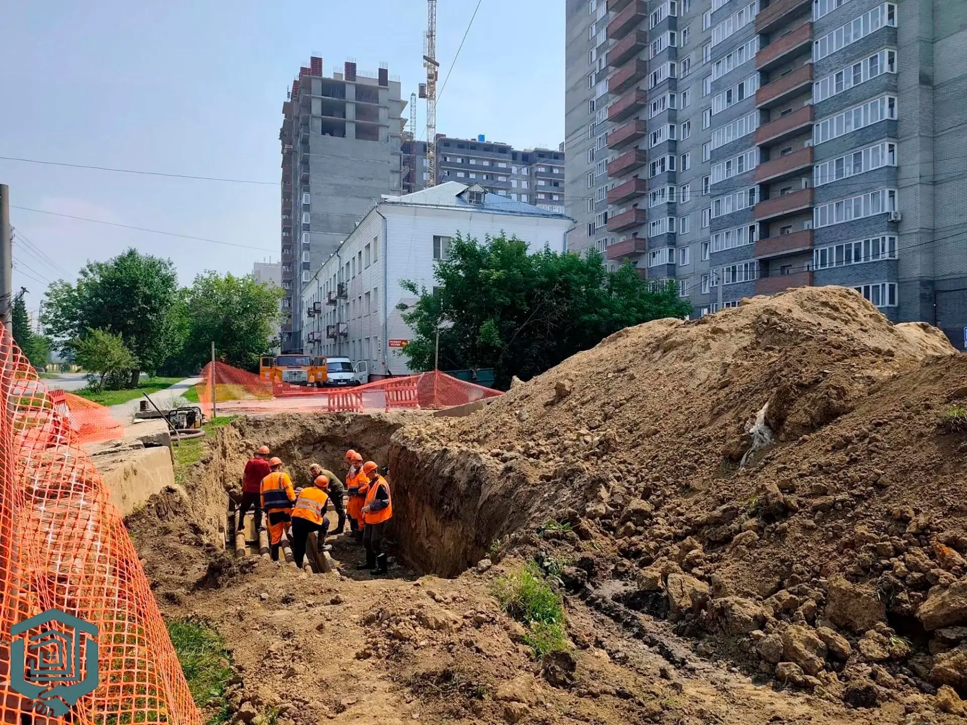 ✅ Лето — основная пора для наших служб по ремонту сетей, на которых в предыдущие периоды было множес