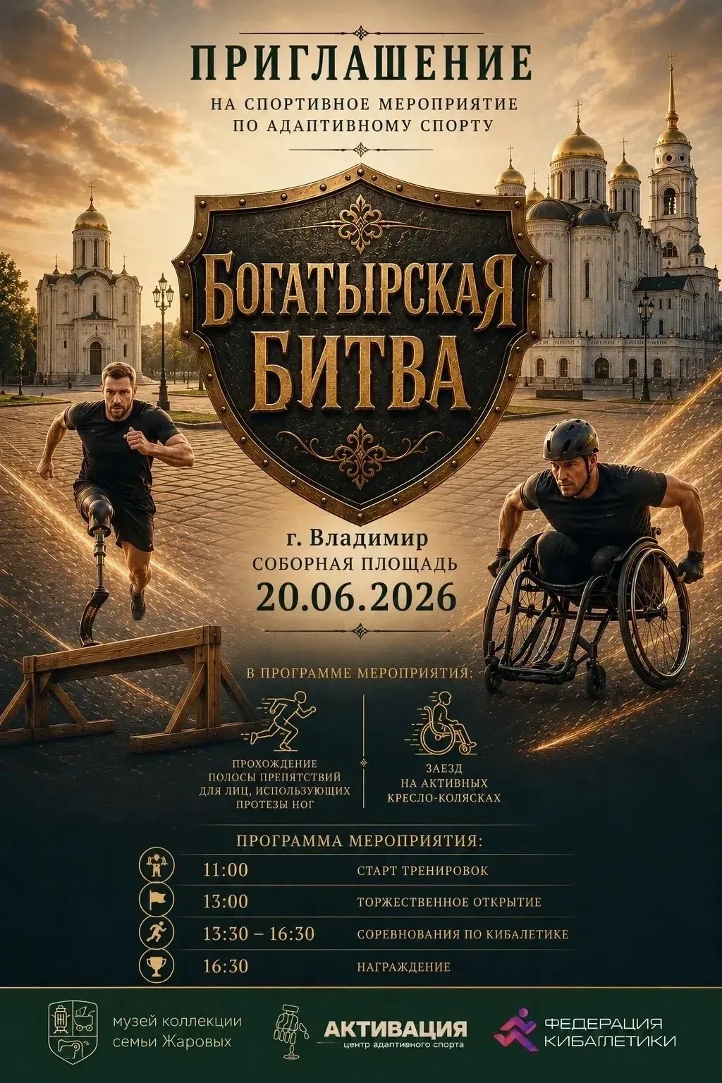 ☝Продолжаем рассказывать вам о площадках юбилейного фестиваля «Богатырская Битва»

💪В эту субботу б