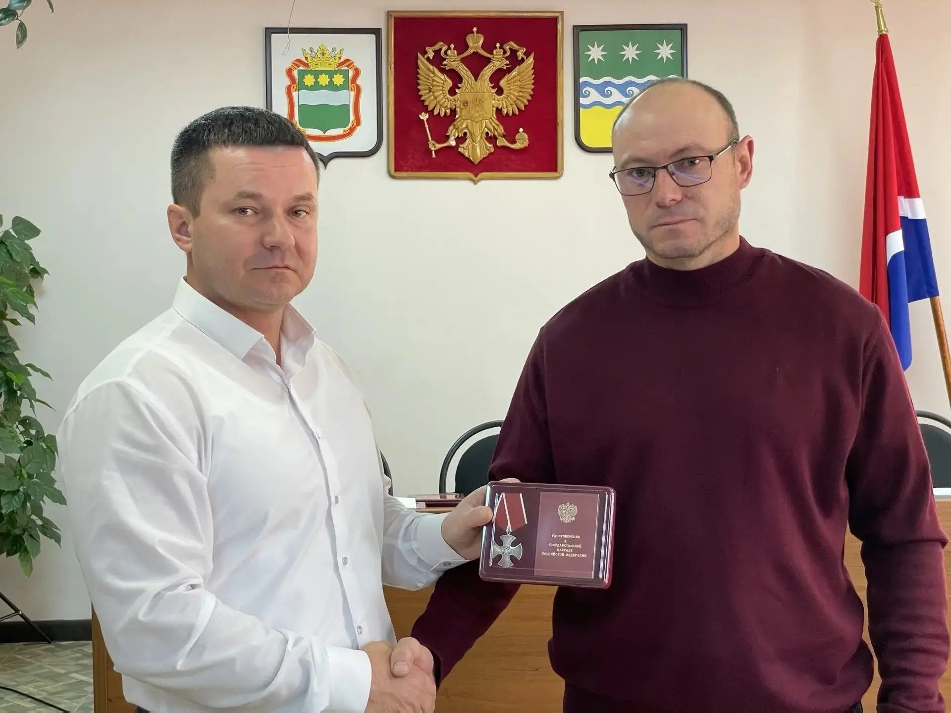 Сергей Линевич вручил государственные награды участникам специальной военной операции