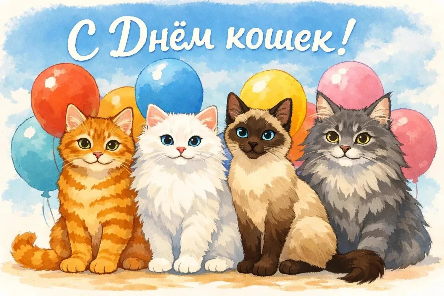 🐱 «Всемирный день кошек» 🐱