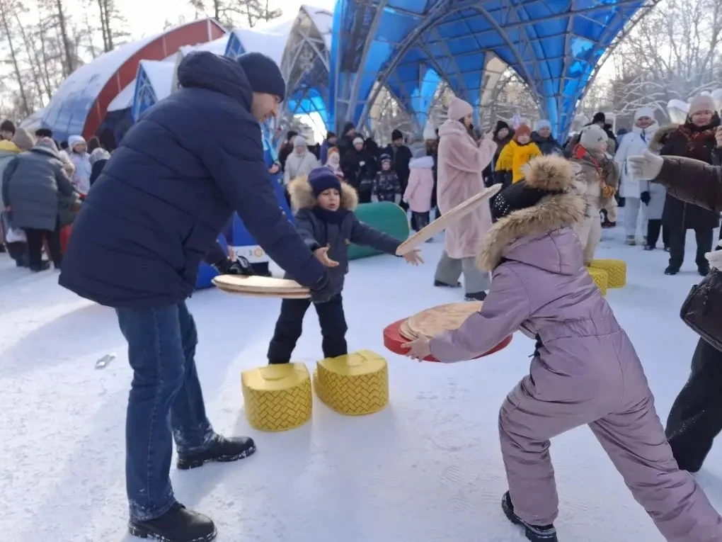 ☀️В городском парке завершились масленичные гуляния "Широкая Масленица", подарив посети...